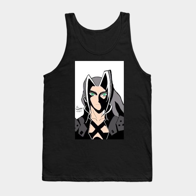 Sephiroth Icon Tank Top by Sephiroth1204